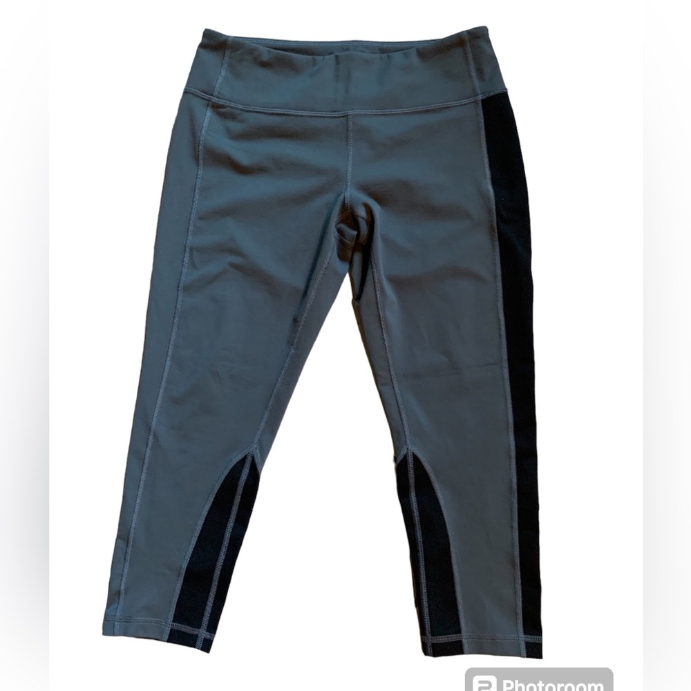 Zella leggings. Gray/black. Size M.